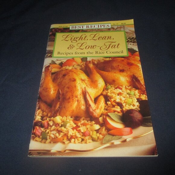 Best Recipes Light, Lean, & low-Fat No. 17 (Softcover, USA Rice Council, 1992) - Picture 1 of 3